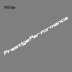 Car Front Windshield Sticker Prestige Performance Styling Vinyl Film PVC Decal Body Decoration Auto Tuning Decals Accessories Car Mobile World
