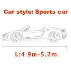 For Sports Car Sedan SUV Beauty Styling Universal Stretch Car Cover Sunproof Windproof Dustproof Scratch Resistant UV Protection CM World