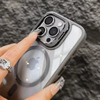 Luxury Magnetic Shockproof Phone Case For iPhone 17 Pro Max 16 15 14 13 12 11 17Air For Magsafe Stand Lens Protector Glass Cover Car Mobile World