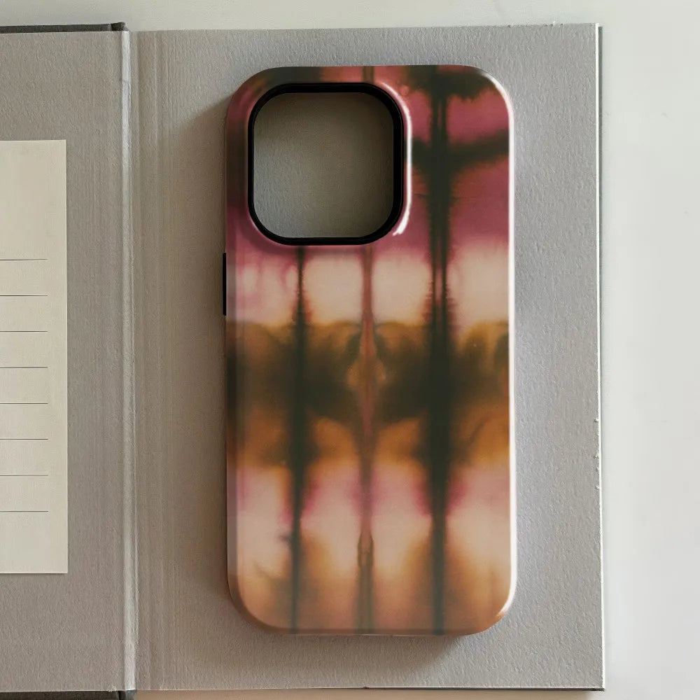 Luxury Clmj BUGR Abstract retro art Phone Case for iPhone 17 16e 16 15 14 13 12 11 XR XSMAX Air Pro Max Plus Double-layer Cover Car Mobile World