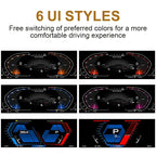 STWEI 2024 New Lcd Digital Dashboard Cluster Digital Speedometer For BMW 1/2/3/4/5/6/7 Seires X1/X2/X3/X4/X5/X6 Series CM World