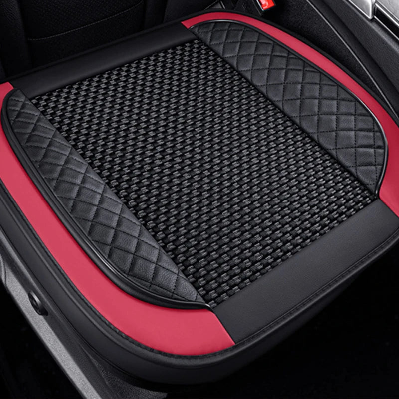 Luxury Car Front Seat Cover Fully Surround Car Seat Cushion Breathable Leather Auto Cushion Interior Four Seasons Universal