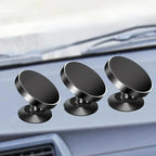 Magnetic Phone Holder for Car, Magnetic Car Mount for Cell Phone, 360° Rotation Universal Car Holder Fits All Smartphones CM World