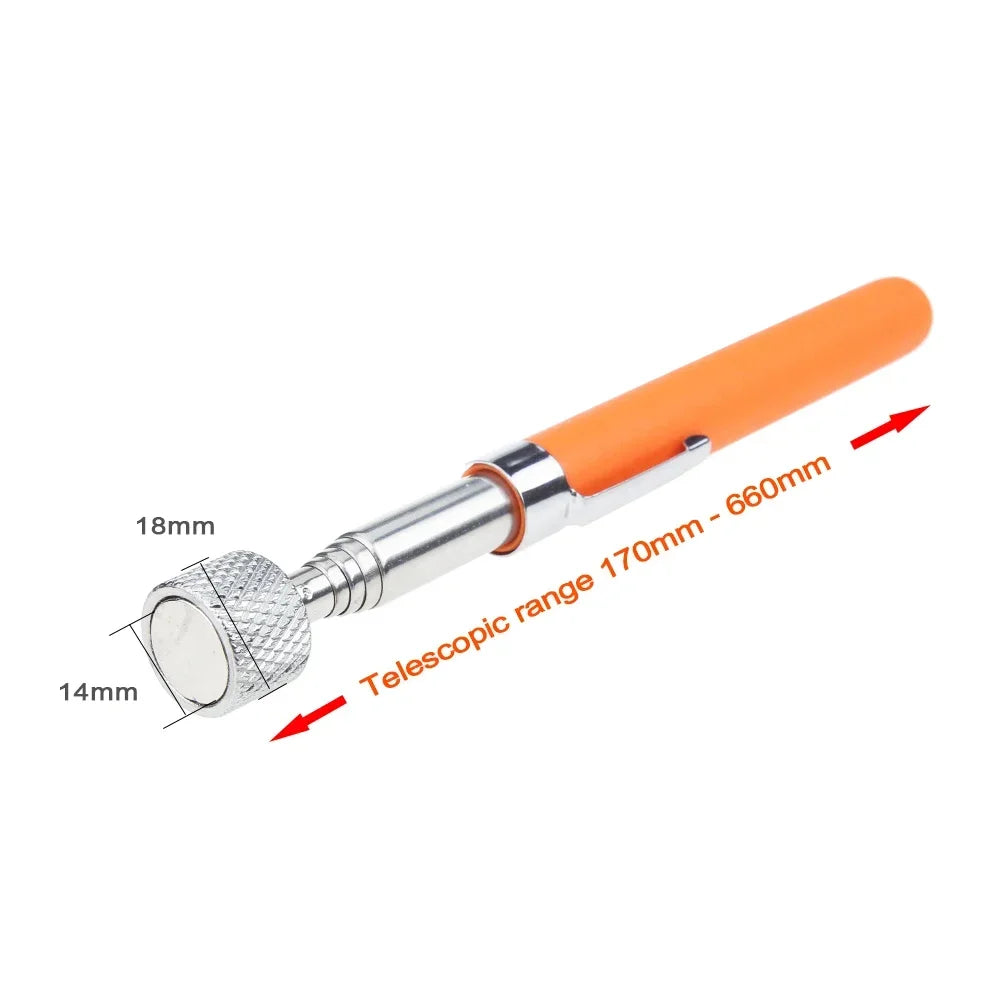 Engine Chassis Inspection Auto Repair Detector Mirror of Multi-directional Folding Telescopic LED Light Reflector CM World