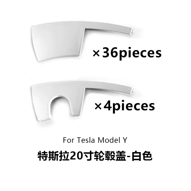 For Tesla Model Y 20-Inch 21-Inch Split Wheel Hub Protective Cover Rim Guard Car Modification Accessories Protection