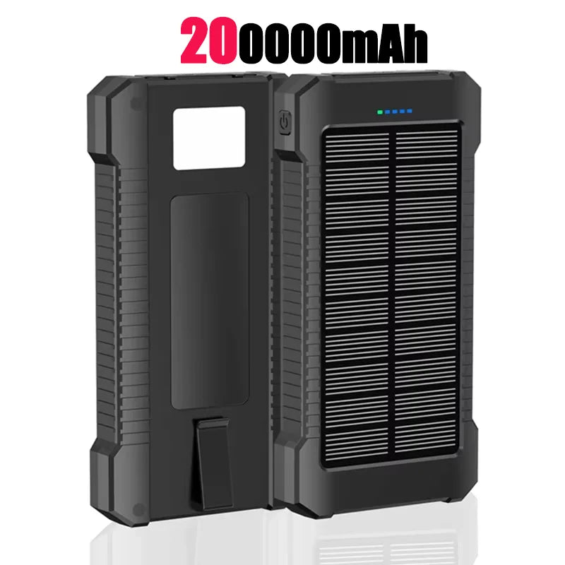 Lenovo NewSolar PowerBank Portable 500000mAh Large Capacity Super Fast Charging Outdoor External Battery For Huawei Samsung 2026 Car Mobile World