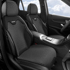 Universal Ice Silk Car Seat Cushion Breathable Seat Cover Sweat Absorption Cool Cushion Universal Split Single Sitting Rear Set Car Mobile World