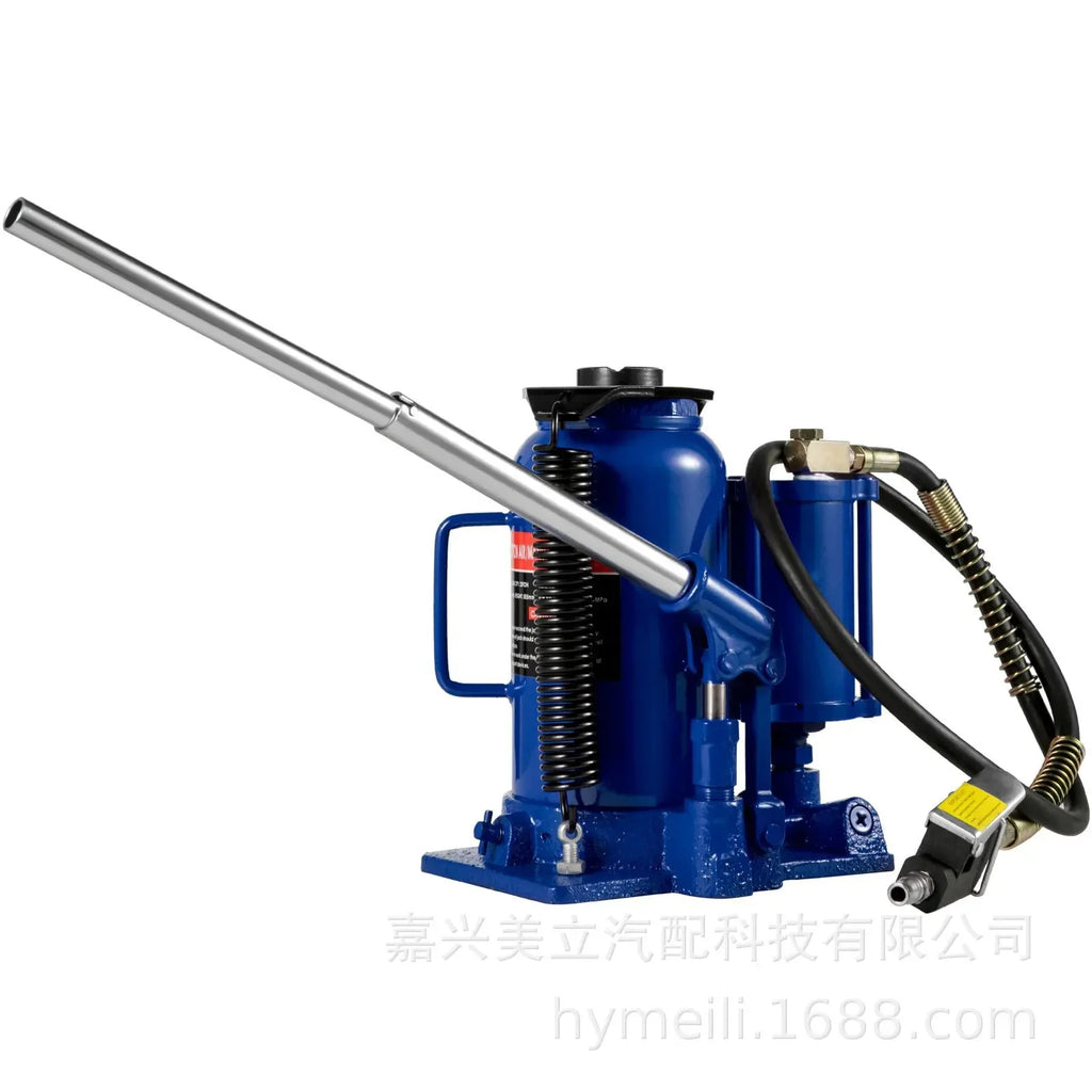 20 Ton Vertical Pneumatic Hydraulic Jack Air Compressor Compatible Labor-Saving Pneumatic Jack