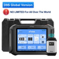 XTOOL D9S Automotive Diagnostic Tools OBD2 Scanner ECU Coding Topology Map Bi-Directional Key Programmer CANFD DOIP