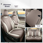 Designed Exclusively for the ORA 5, PU Leather Car Seat Cover, Breathable, Anti-Slip, Airbag Compatible, Full Set Car Seat Cover