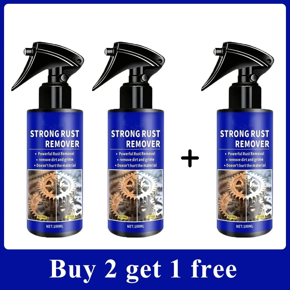 Car rust remover, quick car wheel care, cleaning, metal iron powder, stain removal CM World