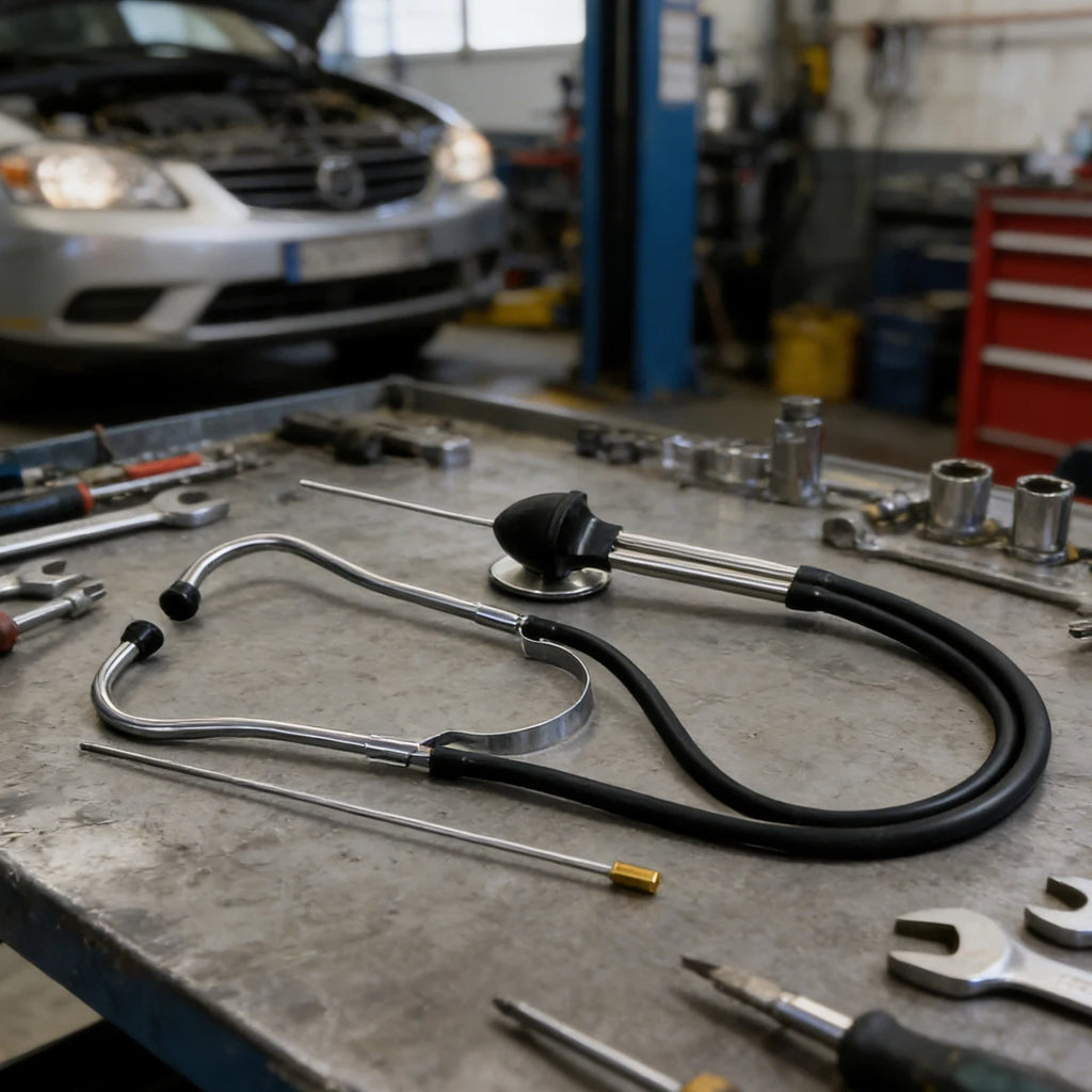Automotive Stethoscope Mechanical Car Cylinder Tools Tool Amplification Inspection Examination Workshop Equipment Mechanic Auto CM World
