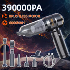 Car Vacuum Cleaner High Power Portable Handheld Wireless Brushless Motor Cleaning Machine Powerful Air Duster for Home Appliance CM World