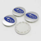 60mm 4pcs/set Car Wheel Center Hub Caps For SUBARU WRX STI Forester Legacy Outback BRZ XV Impreza emblem badge hubcapAccessories CM World