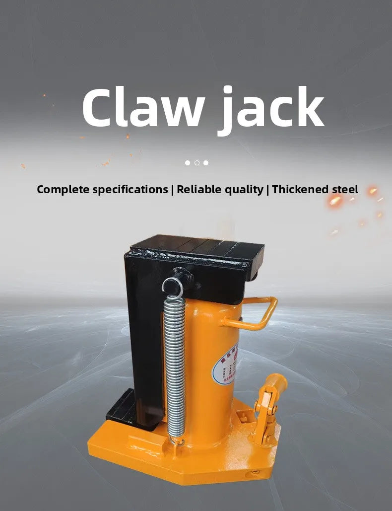 Hydraulic Claw Jack, Manual Duckbill Vertical Jack Heavy Duty Lifting Tool