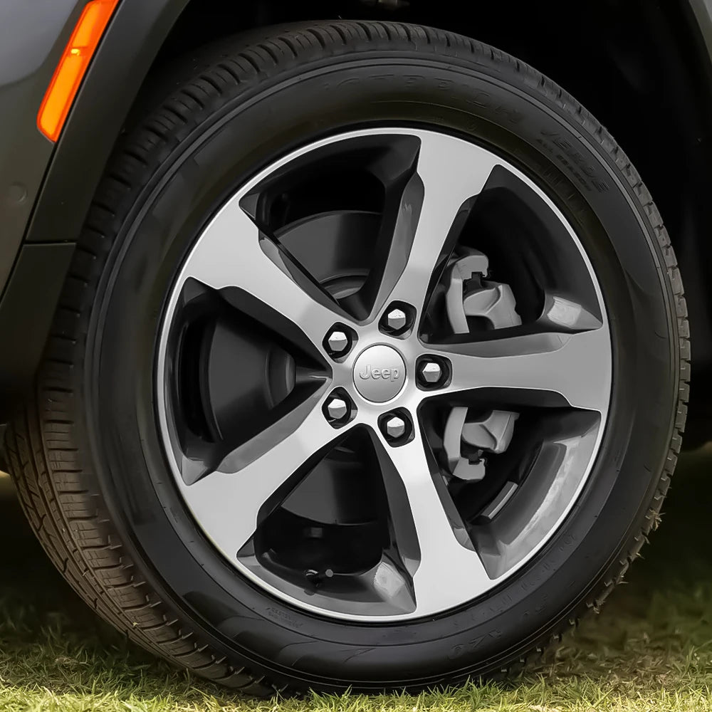 4Pcs 55/64MM Car Wheel Center Hub Cap Styling Accessories For Jeep Wrangler Renegade Compass Gladiator Cherokee JL Grand JK Patr CM World