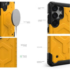 Military Heavy Duty Shockproof Armor Phone Case For Samsung Galaxy S26 Ultra S25 S24 S23 Plus Magnetic Rugged Cover With Bracket