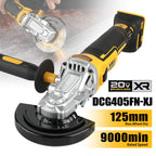 Dewalt DCF850 DCG405FN Rechargeable Cordless electric screwdriver 125mm  Angle Grinder Maintenance Cutting Machine Tool Combo CM World