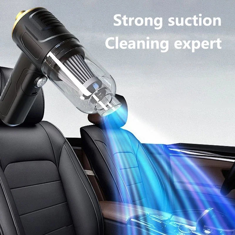 Lenovo 9500000Pa Wireless Vacuum Cleaner Dual Use For Home High Power Home Appliance With Display Screen Carpet Sofa Car Cleaner Car Mobile World