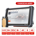 Global Version THINKSCAN 689BT Lifetime Free Auto OBD2 Scanner CANFD DOIP Full System Actuator Test 34 Reset Car Diagnostic Tool Car Mobile World