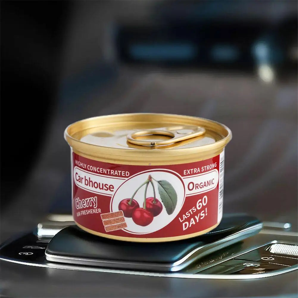 Wooden Car Aroma Diffuser New Car Deodorizer Fiber Air Freshener with Canned Coffee Scent Best Seller for Automotive Interior CM World