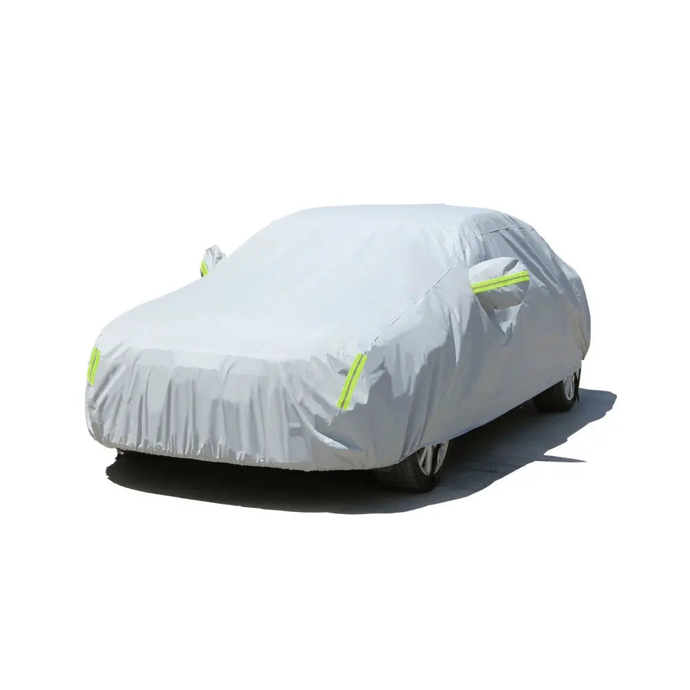 Full-coverage car cover all-season use thickened with cotton, waterproof and hail-resistant, sunshade and UV protection for cars Car Mobile World