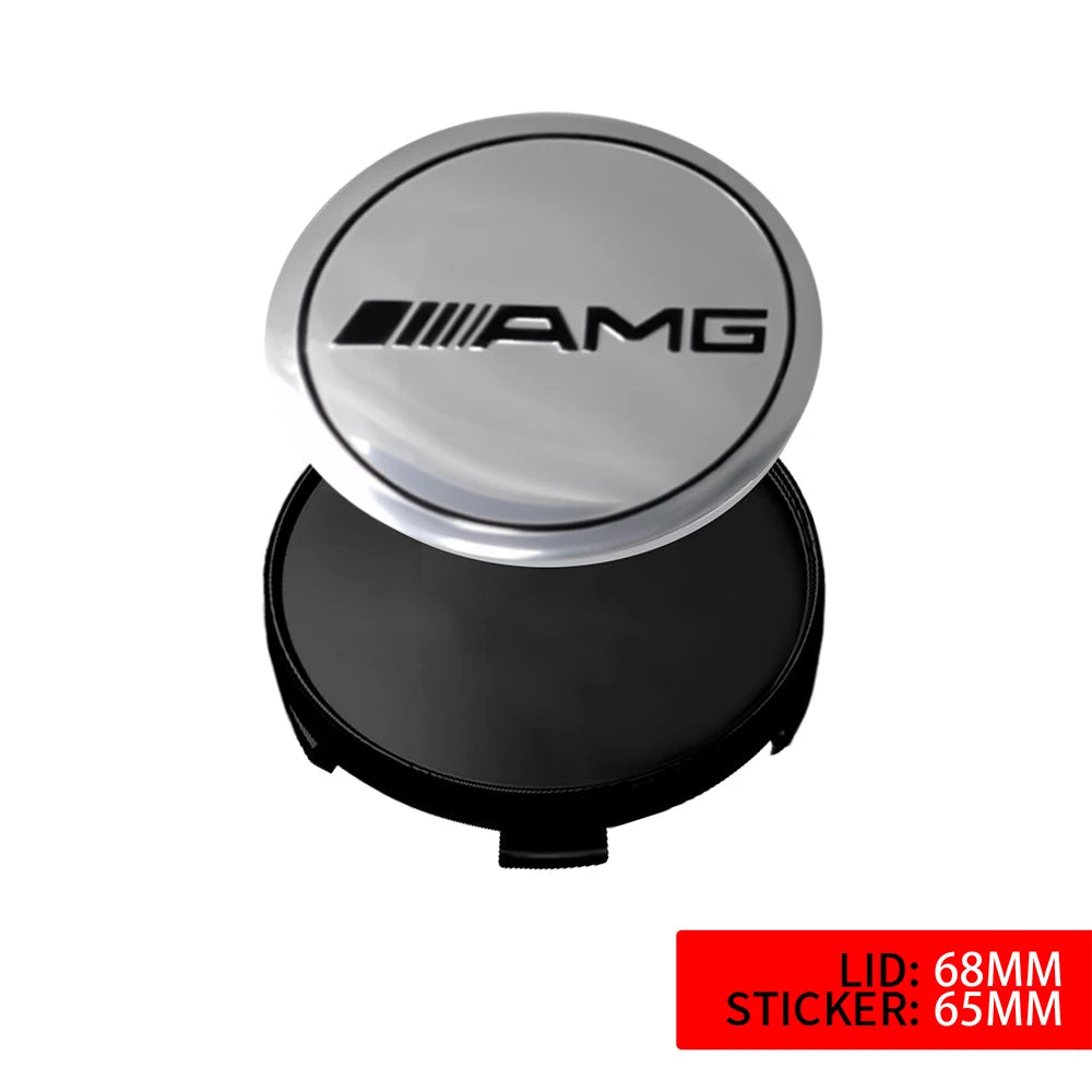 4Pcs 60/63/68mm Car Wheel Center Hub Cap For Mercedes Benz AMG W212 W204 W211 W168 W213 W124 A180 W212 E220 W204 W206 W211 W164 CM World