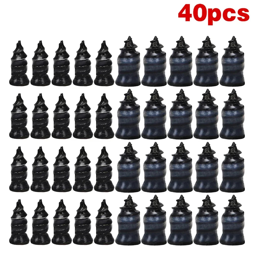 Car Vacuum Tyre Repair Nail 70pcs Motorcycle Truck Scooter Bike Tire Puncture Repair Tubeless Tools for Car Tire Repair Tools CM World