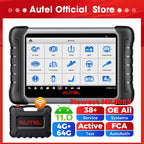 Autel MK808S Pro Car Diagnostic Scanner Tool Active Test Key Coding FCA Autoauth Android 11 Updated of MK808 Car Mobile World