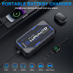 4-in-1 Jump Starter with Air Pump 4000A Peak Starter Box 160PSI Battery Pack with Digital Tire Inflator Car Battery Jump Starter