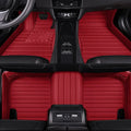 Stripe Style Car Floor Mats for BMW 5 Series E39 1995-2004 E60 F10 G30 2017-2022 G60 2025 Car Accessories Artificial Leather