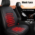1/2pcs Winter Heated Car Seat Cover 12V Heating Warmer Car Seat Cushion Auto Universal Car Seat Protector Cloak Cover Pads Set CM World