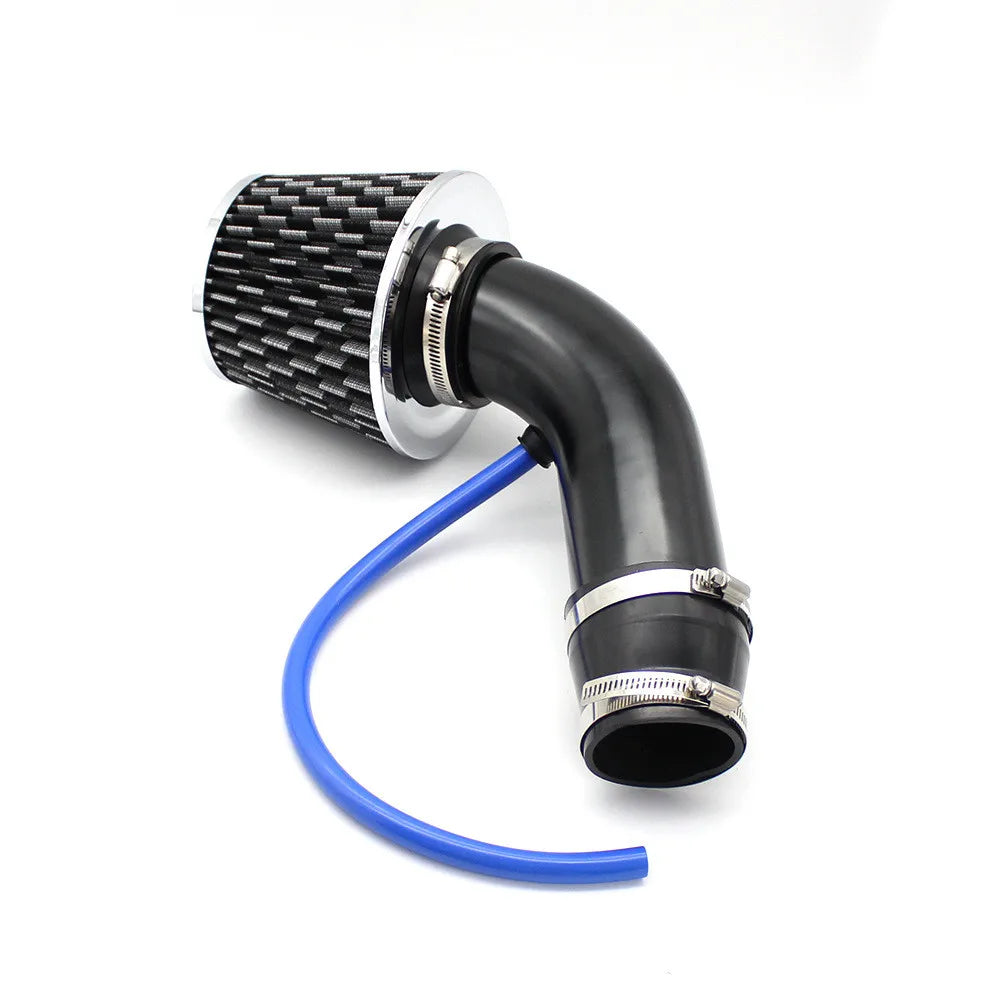 1Set 3" Cold Air Intake Filter Induction Kit Pipe Power Flow Hose System