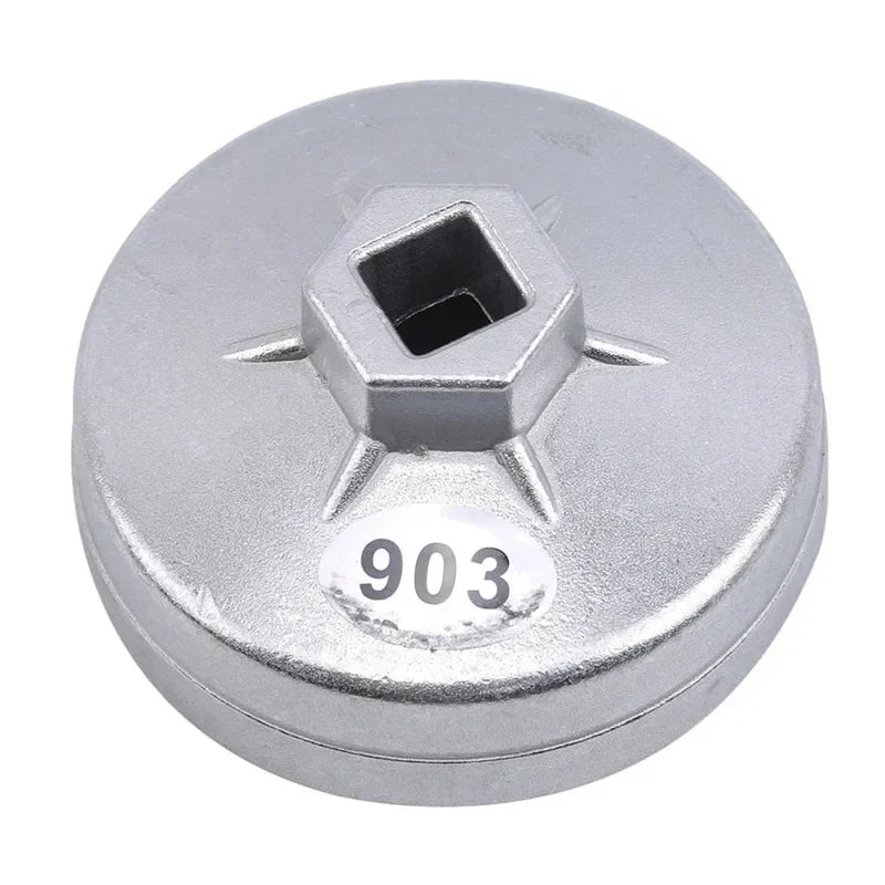 Wrench Auto Tool 1/2 Square Drive 65mm 67mm 74mm 79mm End Cap Oil Filter Wrench Auto Hand Tools Remover Tool Car Accessories Car Mobile World
