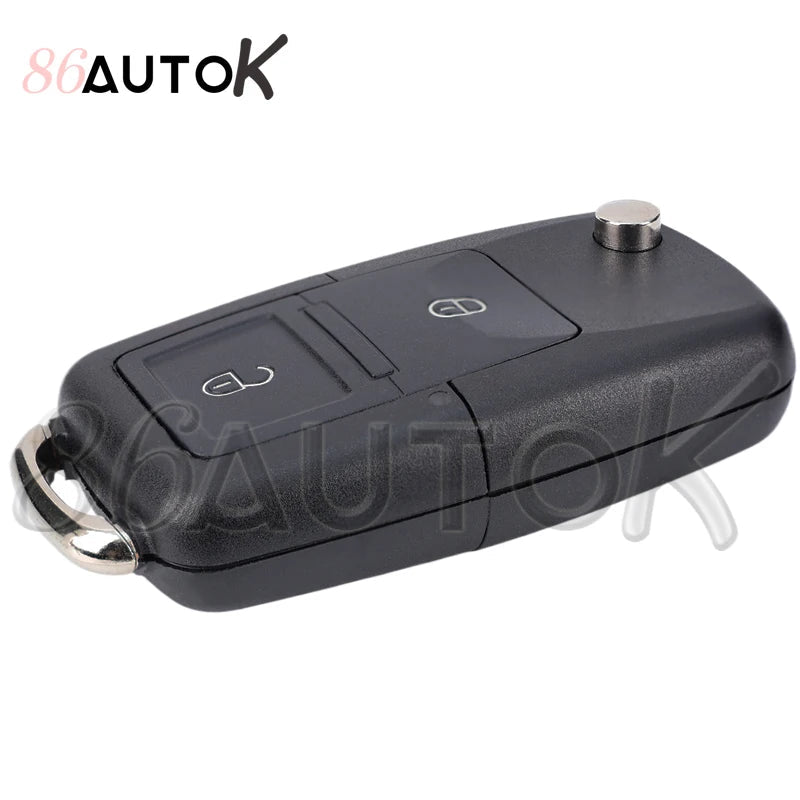 Car Key Fob for VW for Volkswagen Golf Mk6 Tiguan Passat CC For SEAT For Skoda Octavia Blade HU66 Key Shell Housing Car Key Case CM World