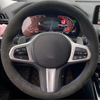 Anti-Slip Suede Car Steering Wheel Cover For BMW M Sport G30 G31 G32 G20 G21 G11 G12 G14 G15 G16 X3 G01 X4 G02 X5 G05 X7 G07 CM World