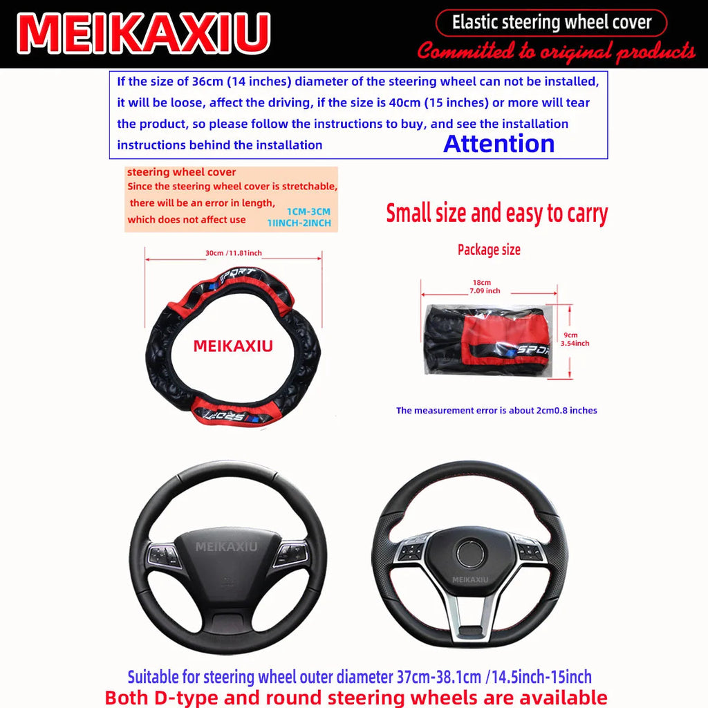 The new crystal carbon fiber SPORT car comes with a universal disc cover without inner ring for all seasons. CM World