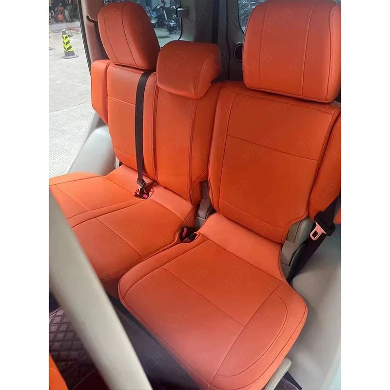 Custom Fit for Mitsubishi Pajero 2008 2009 2010 2011 2012 Truck Car Seat Covers 5 Seats Full Set Premium Synthetic Leather Car Mobile World