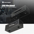 BEVINSEE Aluminum Hood Vent Space Riser Spacer Kit for Jeep Cherokee XJ 1984-2001, Car Accessories