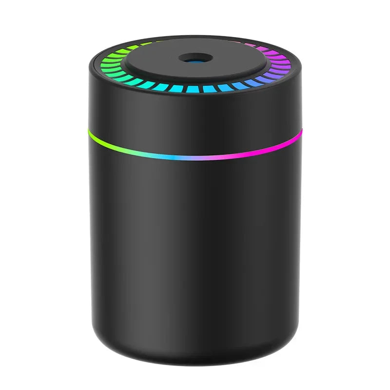 180ML Mini Air Humidifier USB Electric Aroma Diffuser Essential Oil Purifier Aromatherapy Mist Maker Lights For Car Home Bedroom CM World
