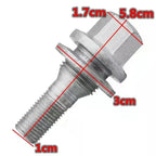 1PC/4PCS Car Wheel Bolt 9817024580 540567 For Peugeot 206 207 307 308 407 607CC SW 3008 RCZ Citroen DS C4 C5 C6
