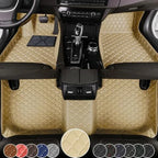 Car Floor Mats Custom Leather For For Renault Megane 2 3 4 Megane E Arkana Zoe 2006-2021 Car Interior Accessories