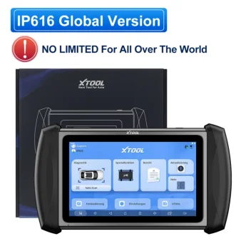 XTOOL InPlus IP616 V2 Automotive Scanner All System Diagnostic Tools Bidirectional 34 Services Lifetime Free Update OBD2 Scanner