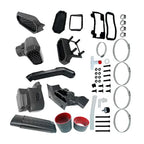 Matte Black Engine Airflow System Air Intake Snorkel Kit for Jeep Wrangler JL 2018 - 2024