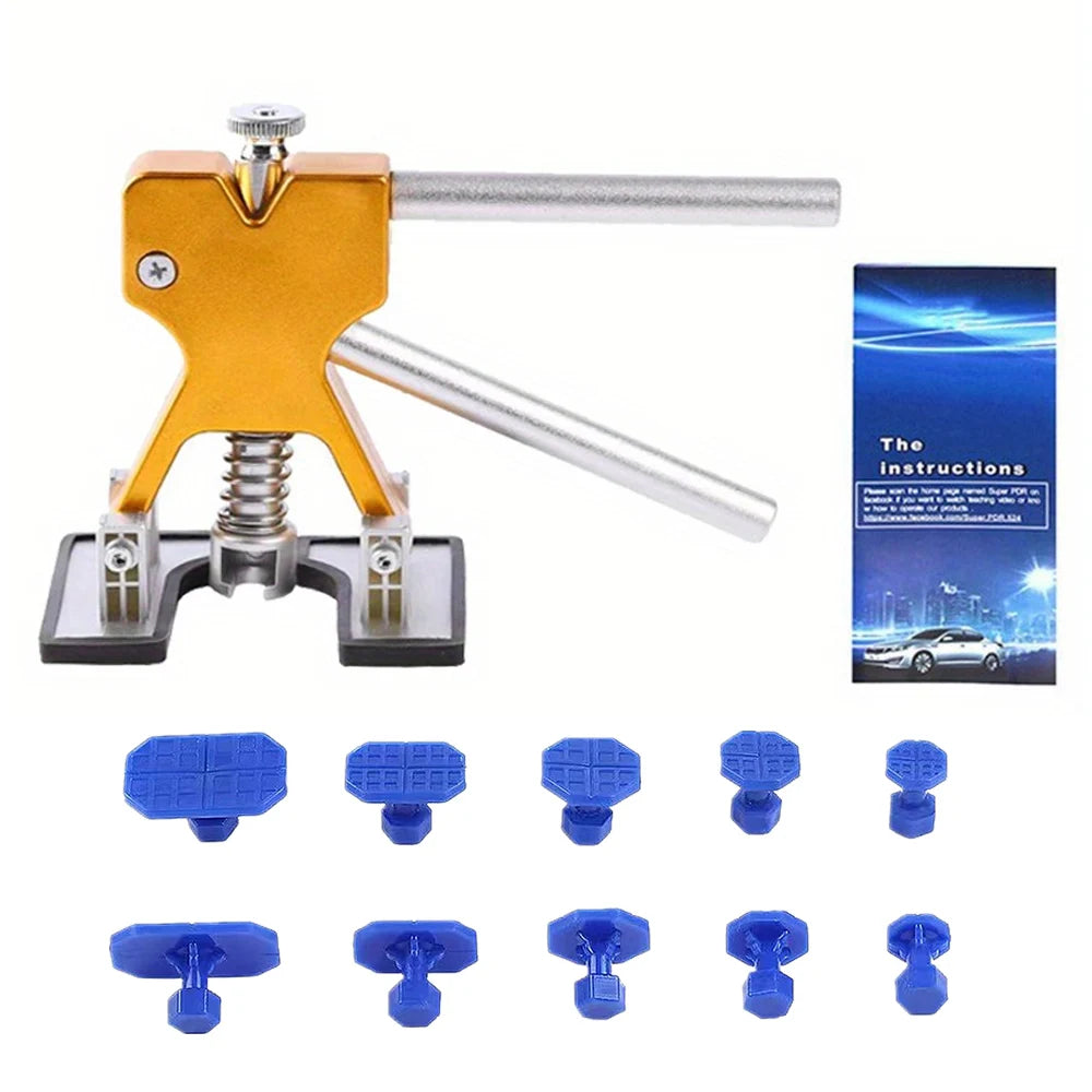 Professional Car Dent Puller Dent Remover Auto Body Suction Cup Paintless Repair Kit Auto Dent Removal Tool Kits Car Workshops CM World
