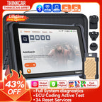 THINKCAR THINKSCAN 689BT CANFD DOIP OBD2 Diagnostic Tool 34 Reset Car Scanner Full System ECU Coding Bi-Directional Control Scan Car Mobile World
