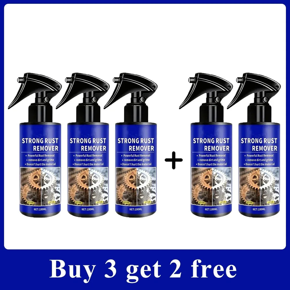 Car rust remover, quick car wheel care, cleaning, metal iron powder, stain removal CM World