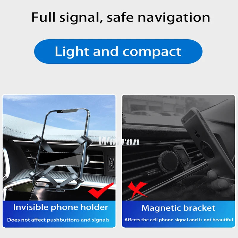 Car Phone Holder Mobile Mount Stand For Volkswagen Passat B7 B8 B9 2011-2023 Adjustable GPS Special Navigation Bracket CM World