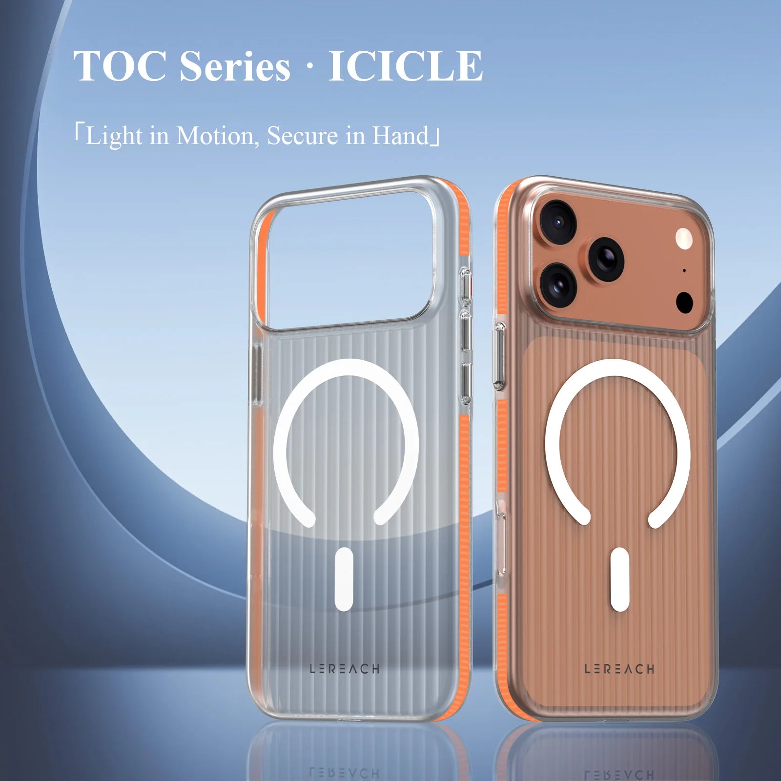 Lereach Magnetic Matte Phone Case for iPhone 17 Pro Max / 17 Air / 17 - PC+Magnet Material, Anti-slip Drop Protection Car Mobile World