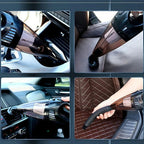Wireless Car Vacuum Cleaner Portable Handheld - Dual Use for Home and Car Power Cord CM World